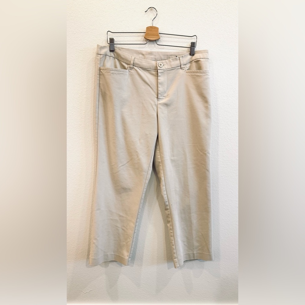 Beige Trousers